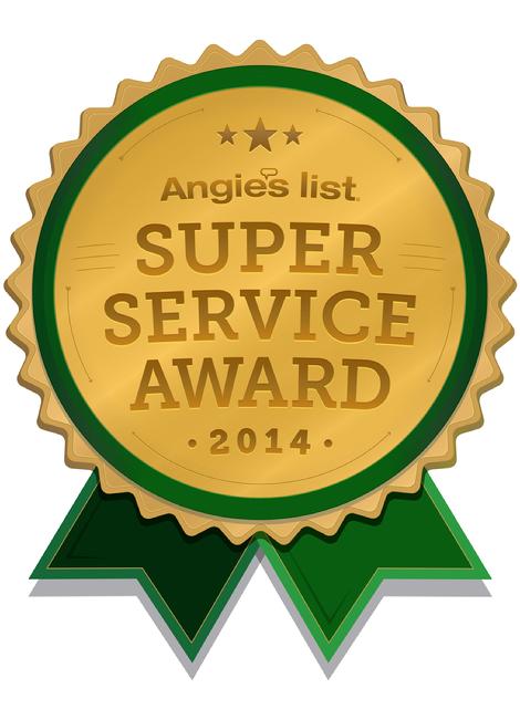 Angies List Super Service Award 2015
